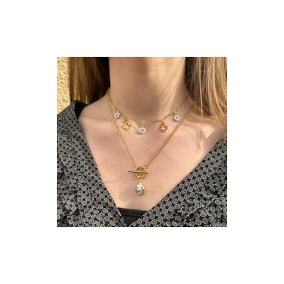 Collier Pampille Nacré
