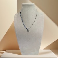 Collier Moitié Chaîne et Perles