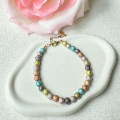 Bracelet Perles Multicolores