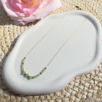 Collier Fin avec Perles