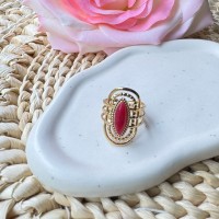 Bague Pierre Rose