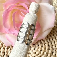 Bague Argentée Losanges