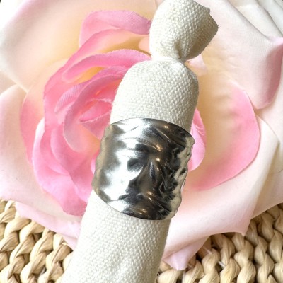 Bague Argentée Ronde
