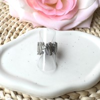 Bague Argentée Plumes