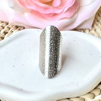 Bague Argentée Longue