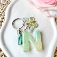Lettre N en résine