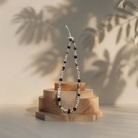 Bracelet de Téléphone avec Perles et Mot GIRL