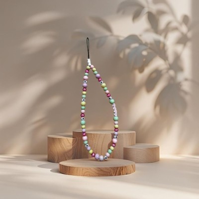 Bracelet de Téléphone avec Perles et Mot COOL