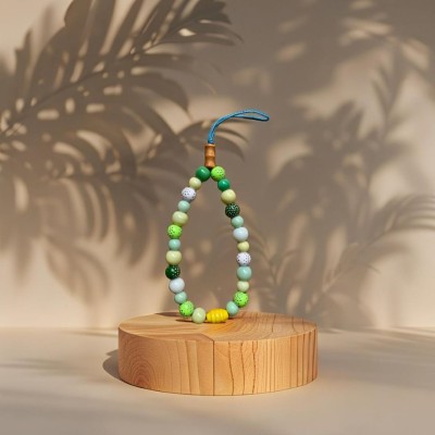 Bracelet de Téléphone avec Perles Pailletées