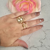 Bague Double Rangs