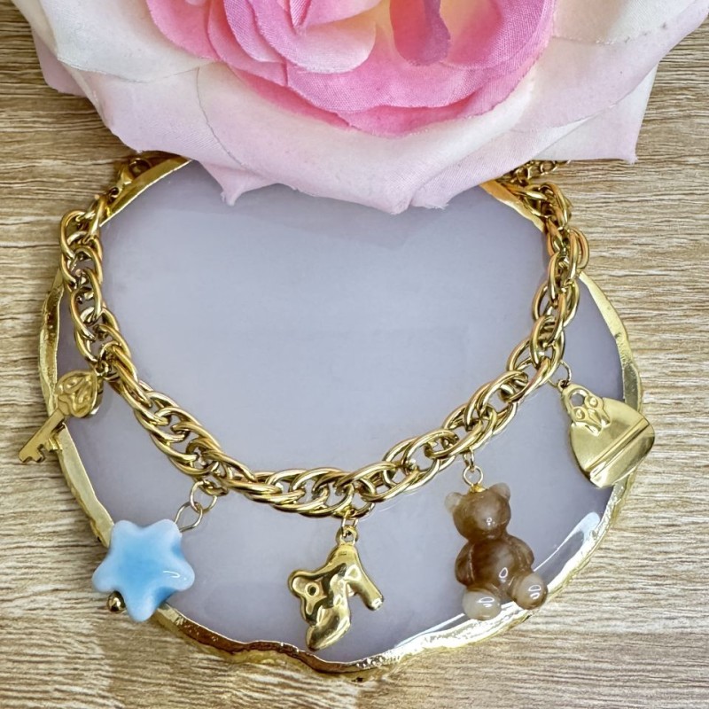 Bracelet Pampilles Ourson