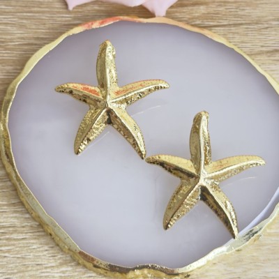 Boucles d'Oreilles Etoile de Mer