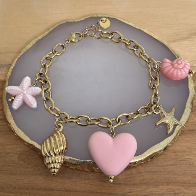 Bracelet Pampilles Cœur
