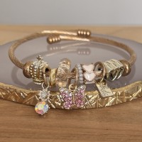 Bracelet Jonc Papillon