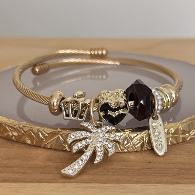 Bracelet Jonc Palmier