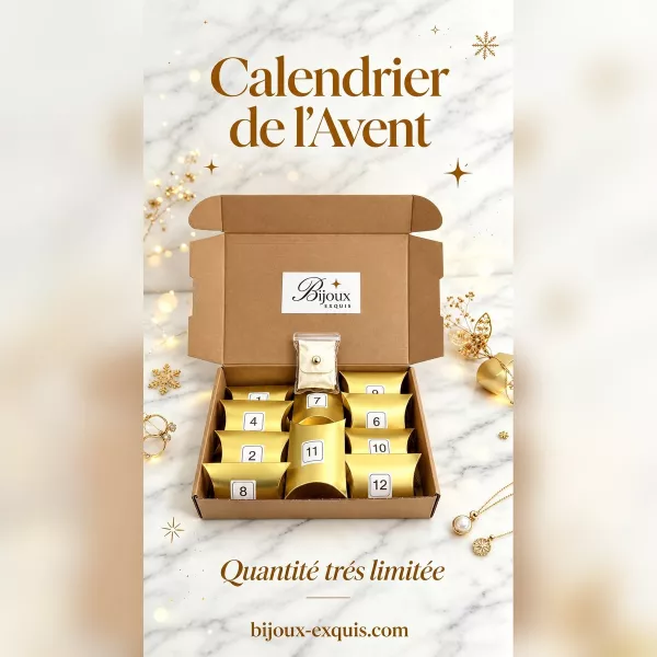 Calendrier de l'Avent Bijoux Exquis – affiche