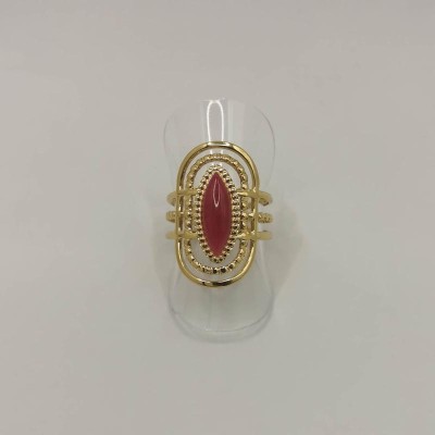 Bague Pierre Rose